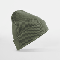 Mütze Beechfield Premium Organic Cotton Original Cuffed Beanie in Olive Green – Produktansicht – Bild 9