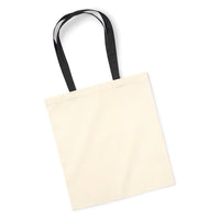 Bag for Life Contrast Handles-Natural Black – Bild 2