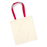 Bag for Life Contrast Handles-Natural Classic Red – Bild 3