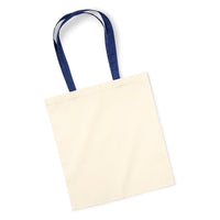Bag for Life Contrast Handles-Natural French Navy – Bild 1