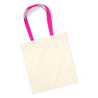 Bag for Life Contrast Handles-Natural Fuchsia – Bild 4