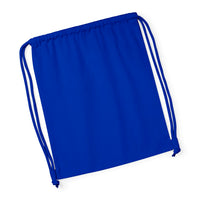 Turnbeutel Organic Premium Cotton Gymsac-Bright Royal – Bild 4