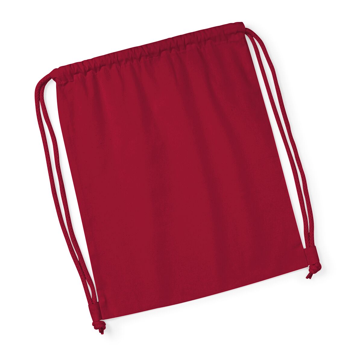 Turnbeutel Organic Premium Cotton Gymsac-Classic Red