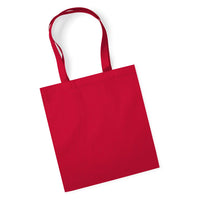 Baumwolltasche Organic Premium Cotton Bag-Classic Red – Bild 4