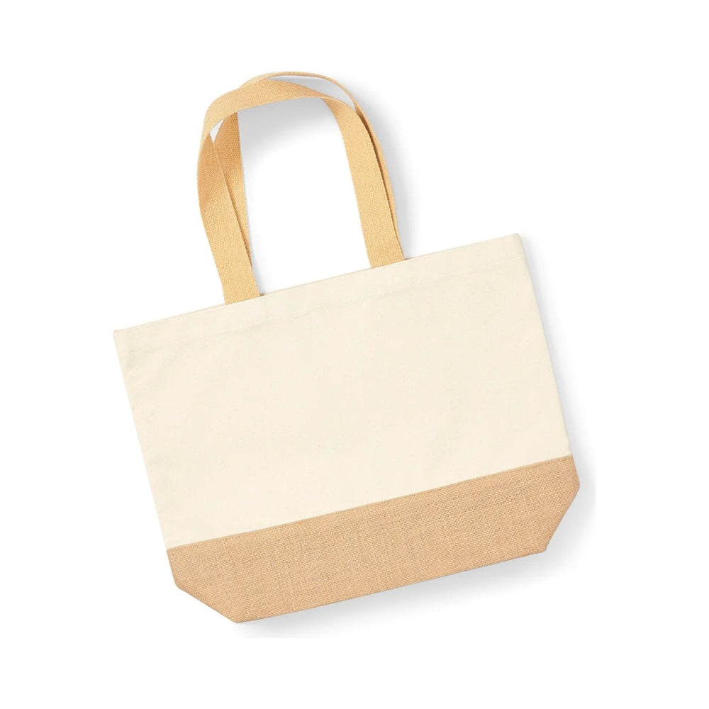 Tasche Jute Base Canvas Bag
