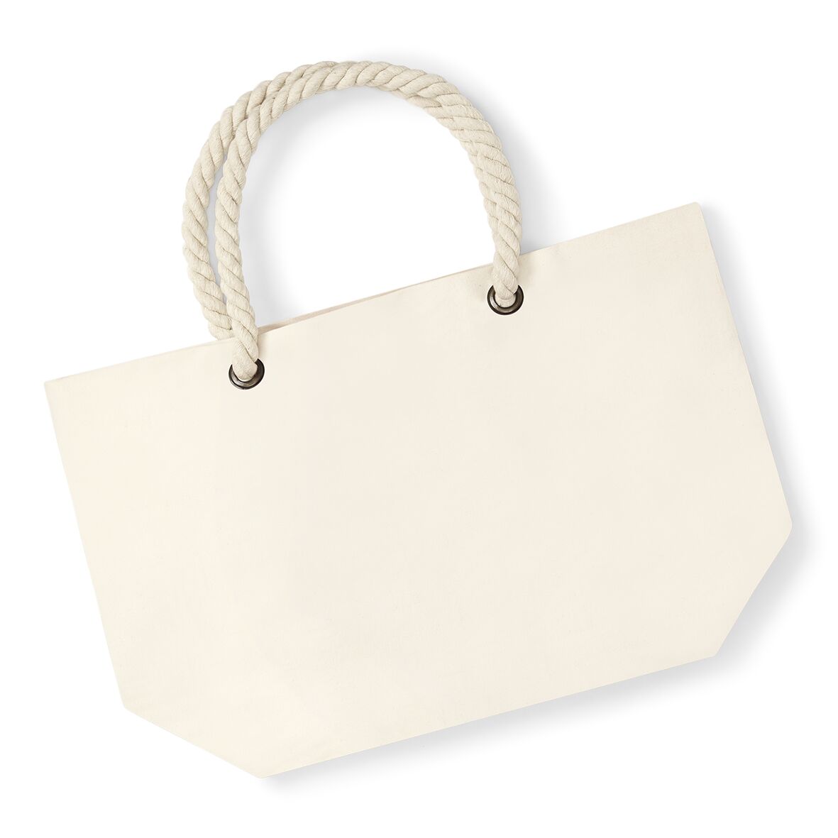 Tragetasche Nautical Beach Bag-Natural
