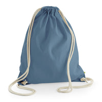 Turnbeutel EarthAware Organic Gymsac-Airforce Blue – Bild 5
