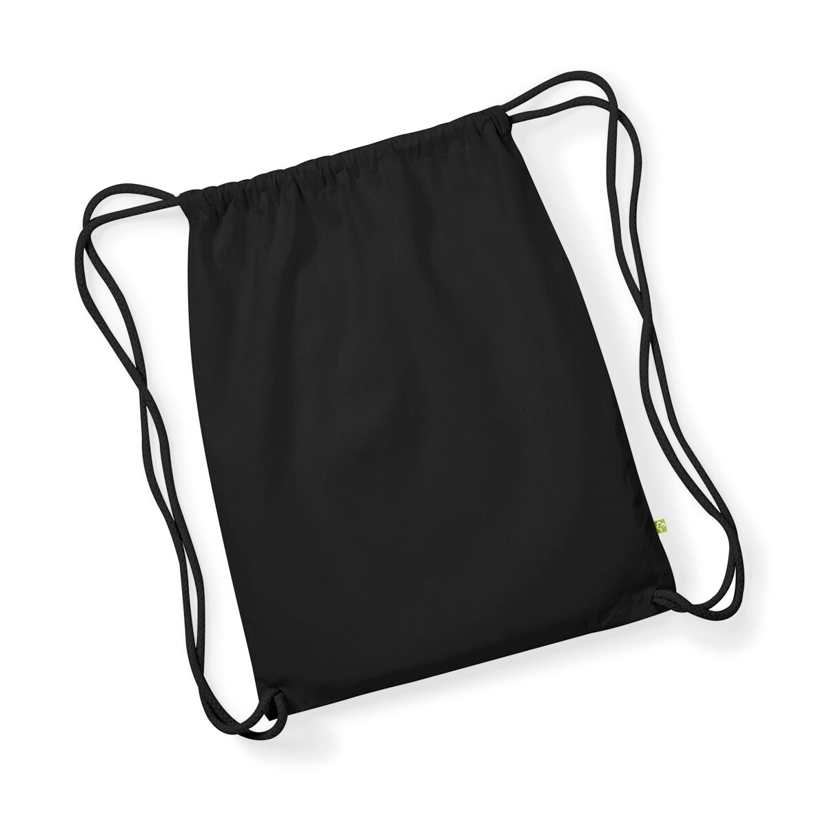 Turnbeutel EarthAware® Organic Gymsac-Black Black