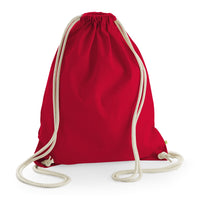 Turnbeutel EarthAware Organic Gymsac-Classic Red – Bild 10