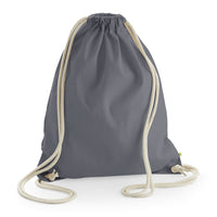 Turnbeutel EarthAware Organic Gymsac-Graphite Grey – Bild 4