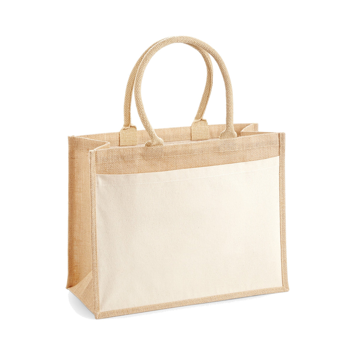 Tasche Cotton Pocket Jute Shopper