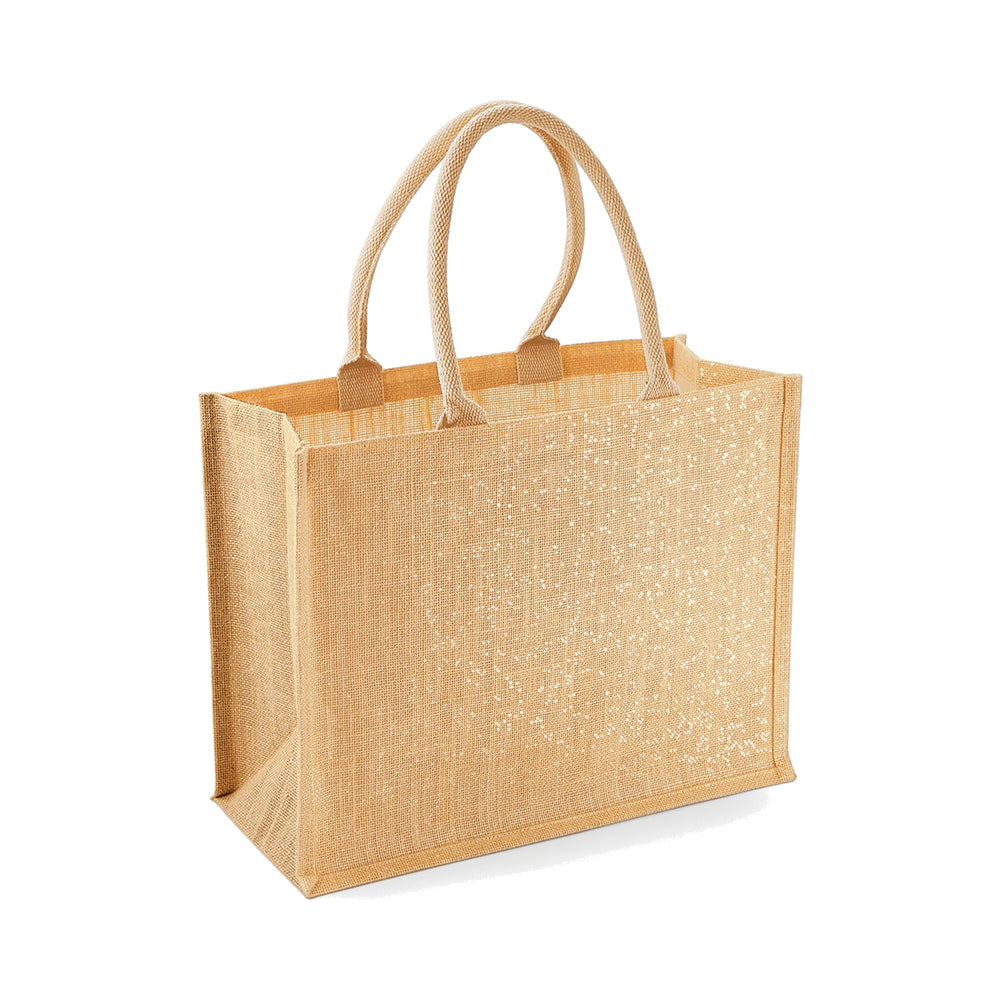 Tasche Shimmer Jute Shopper