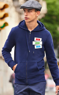 Zip-Hoodie KING – Bild 1