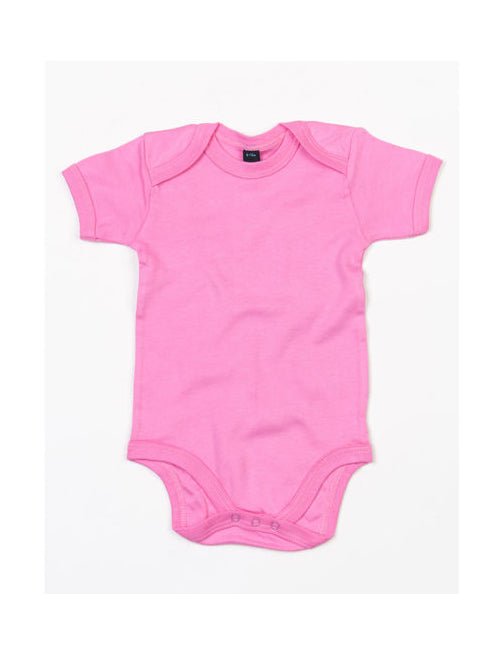 Baby Bodysuit-Bubble Gum Pink
