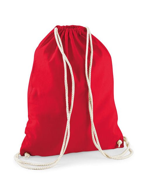 Cotton Gymsac-Classic Red