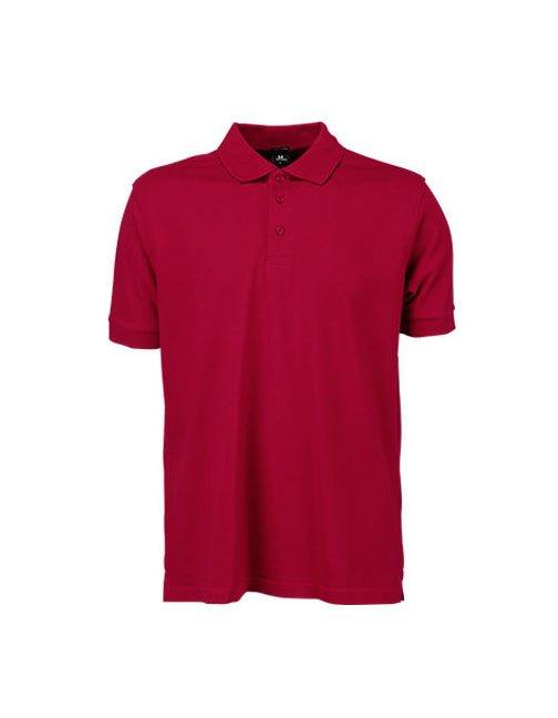Men´s Luxury Stretch Polo-Deep Red