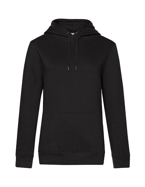 QUEEN Hooded Sweat-Black Pure