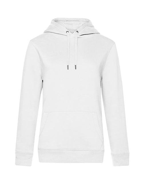 QUEEN Hooded Sweat-White